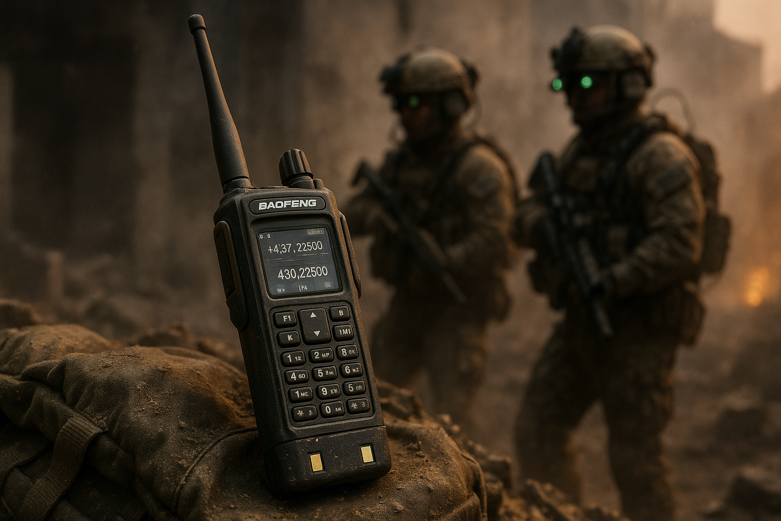La meilleure radio tactique sous 100€ en 2025 : Baofeng DM32UV