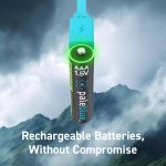 Piles rechargeables AAA LR03 USB-C PaleBlue Voyager – pack de 4
